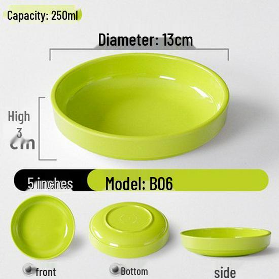 A5 Melamine Steaming Bowl - Small, Colorful, Durable for Fast Food & Steamed Dishes