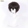 High Quality Dazai Osamu Cosplay Wig Anime Cosplay Short Brown Heat Resistant Synthetic Hair Wigs + Wig Cap