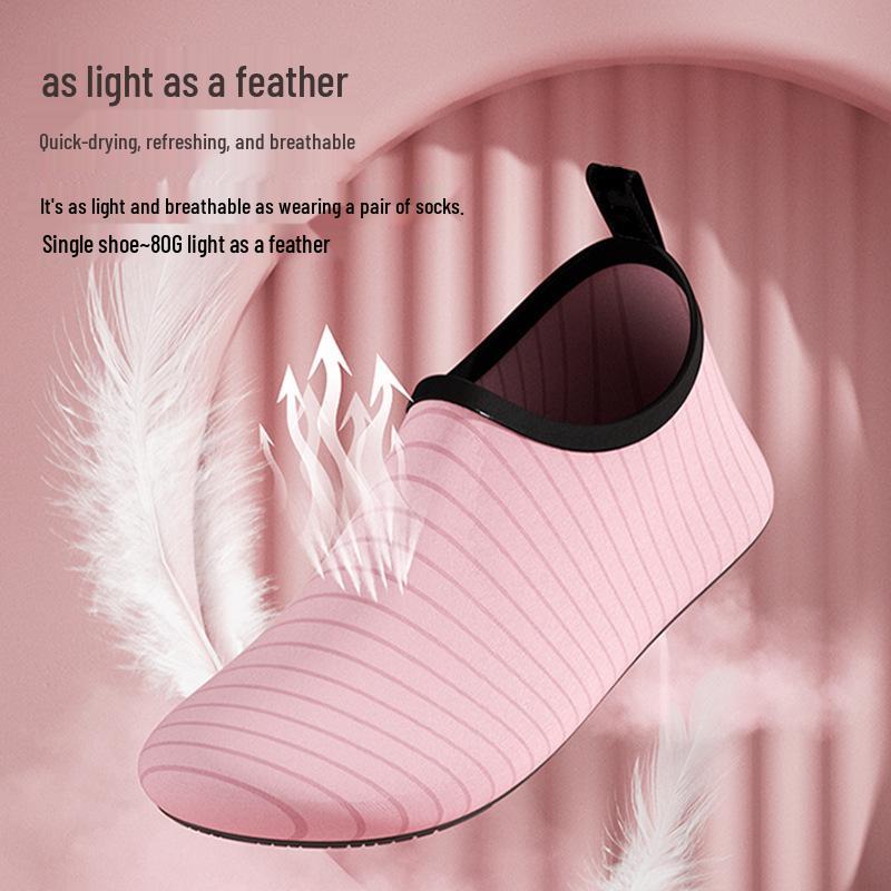 Astellia Women's Indoor Fitness Shoes - Soft Sole, Non-Slip, Silent for Yoga, Home Workouts, and Skipping Rope.