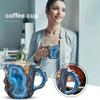 Mineralkristall-Kaffeetasse 2025 Neue mehrfarbige elegante Kristall-Weihnachtstassen Geschenk für Zuhause und Büro Küchenzubehör