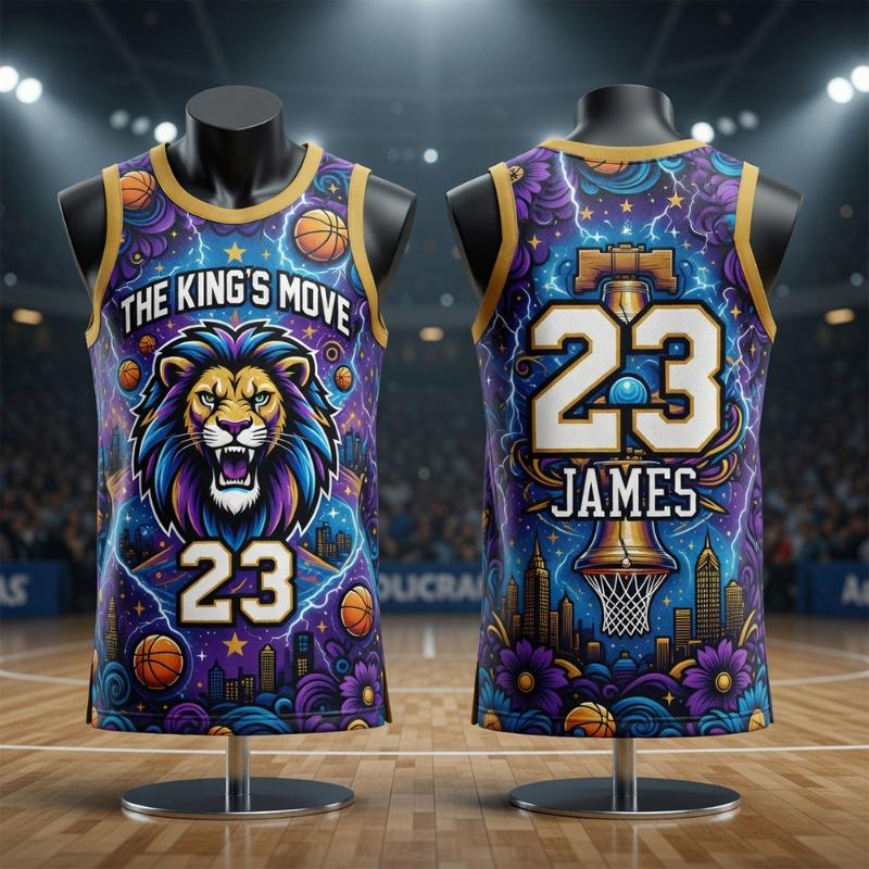 Unisex Quick-Drying Breathable Basketball Jersey Vest Tank Top 23 Parent-Child Matching Sports Fitness Gym Workout Clothing