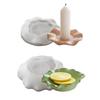 Unique Silicone Mold Party Serving Tray Mold Crafting Molds Artistic Leaf Shape Suitable for Home Decoration and Event