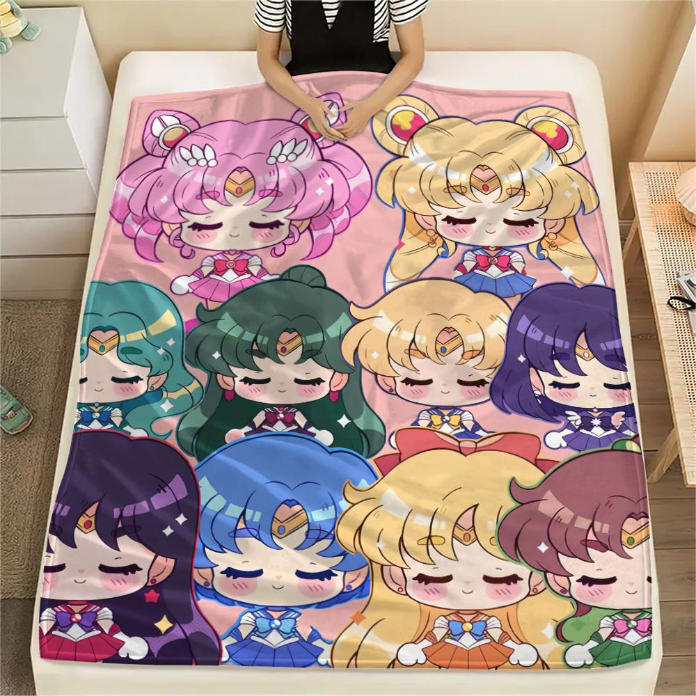 Sailor Moon Sweet Blanket, Sailor Moon Fan Soft Throw, Perfect Gift.chl 75x90cm