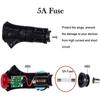 12V 24V Male Auto Car Motorcycle Cigarette Lighter Socket Plug Connector On Off Switch 1m Universal Connector Switch