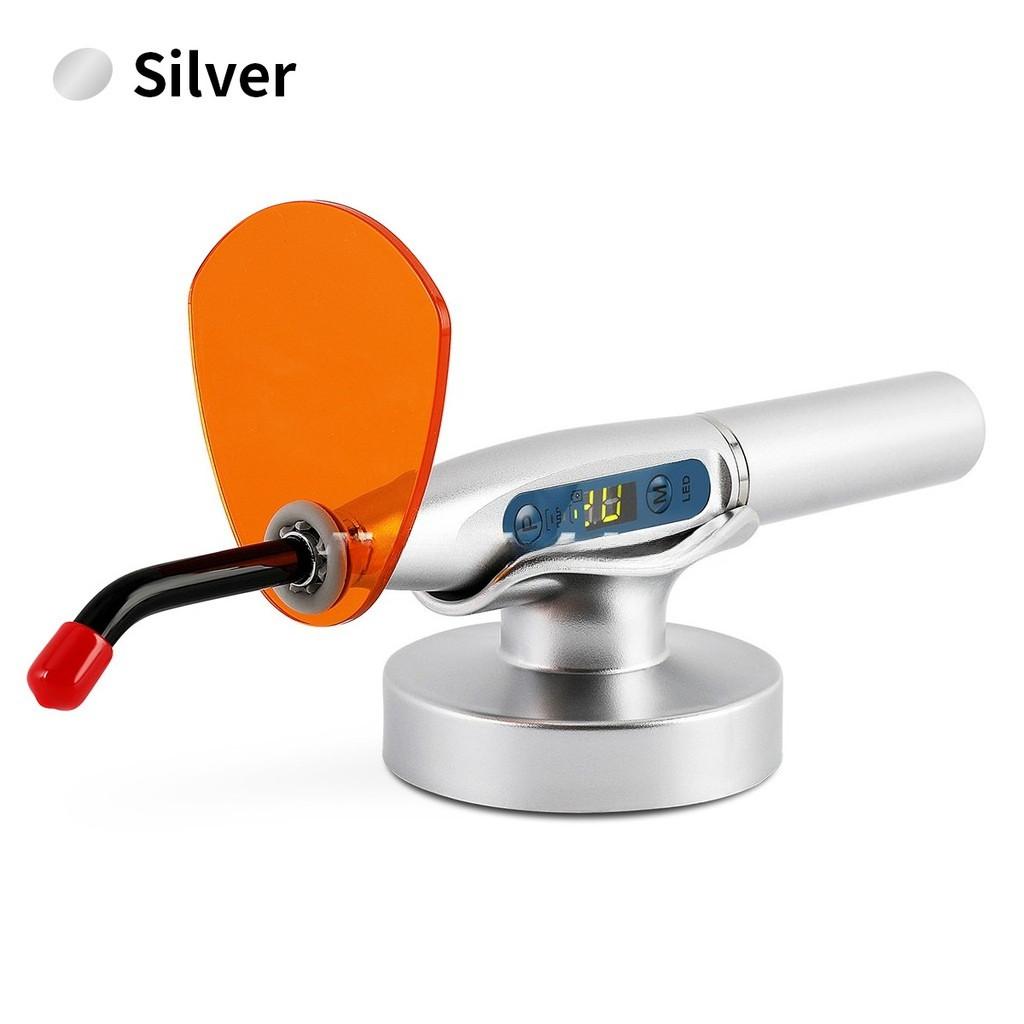 2000 мВт Ручной Стоматологический Восстановительный Инструмент Оральный Материал Полимеризационный Инструмент Беспроводной Портативный Стоматологический Светодиодный Полимеризационный Свет Sliver