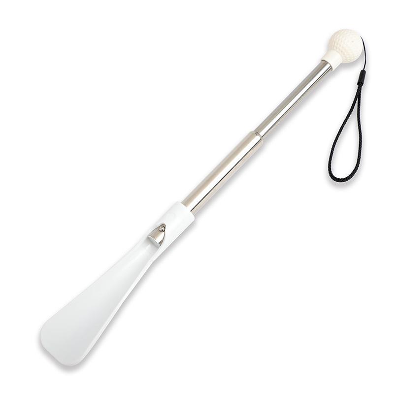 Teleskop-Schuhanzieher aus Edelstahl: Schuhabzieher und -heber mit langem Griff Artefakt