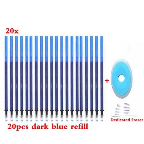 4 pcs/lot Kawaii Erasable Pen Pens Cute Cartoon Animals Pen Washable Handle Gel Pen 0.35mm Refill Rods