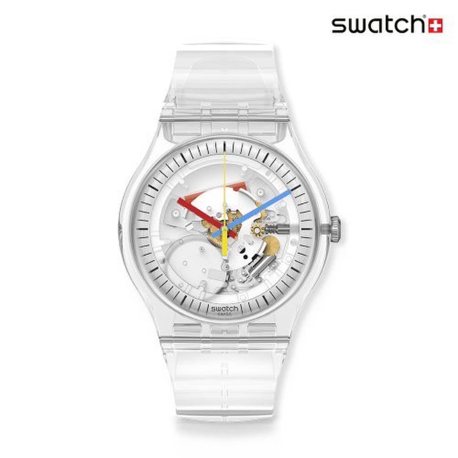 [Swatch] Clear New Gent Biosourced SO29K100-S06