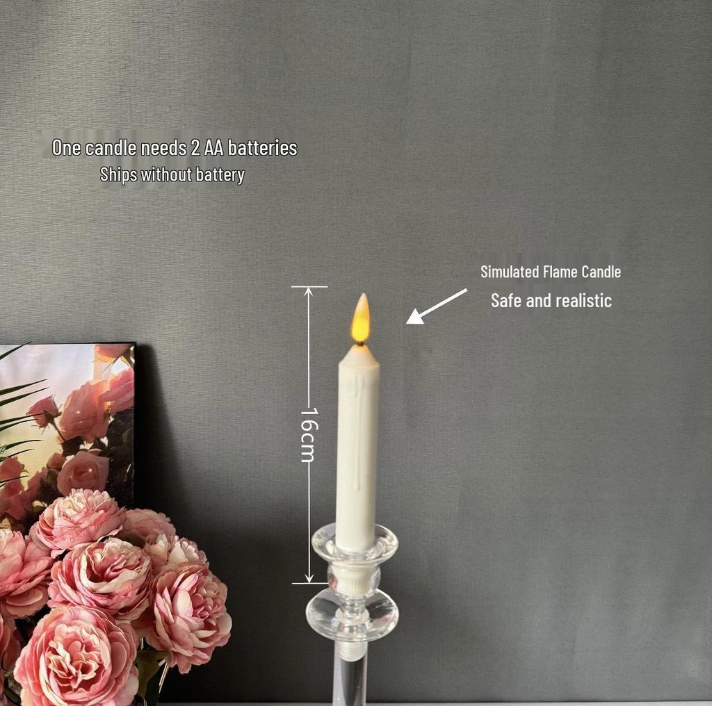 LED Candles for Wedding Decor, Parties, and Photography