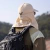 Mesh Sun-cream Bucket Hat Face Mask Summer Cover Face Cap Fashion Outdoor Fishing Cap  Hiking