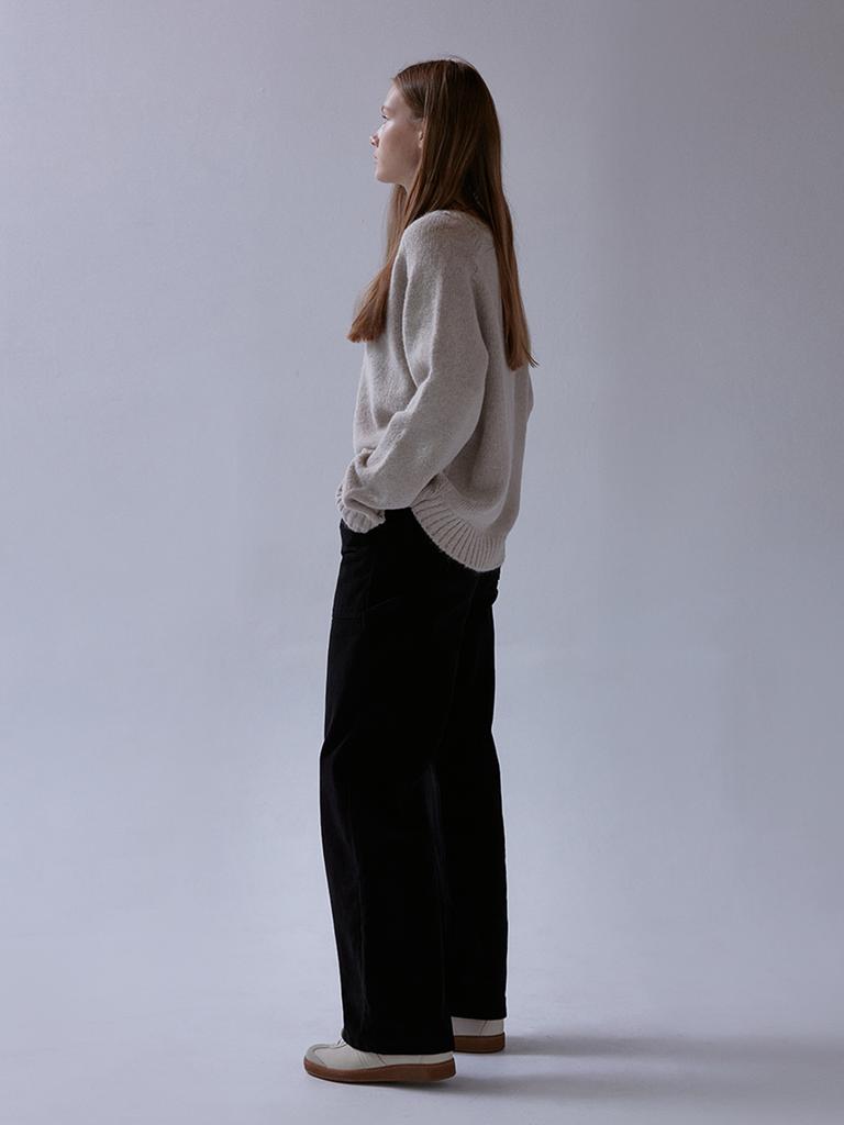 Deomiteun Pebble Denim Pants (Black)