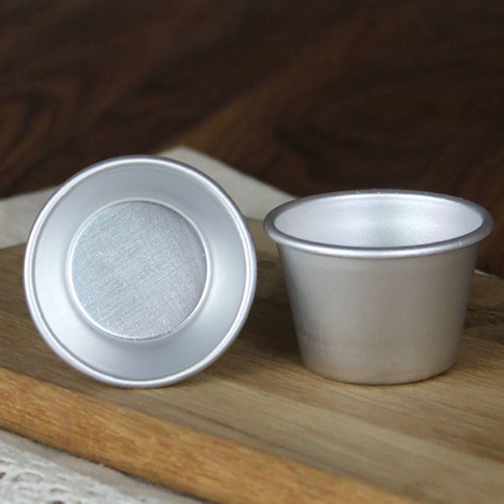 Zink Zinklegierung Backformen Becher Einzeln Antihaft Eierkuchenform Puddingform Muffinform Backwerkzeug