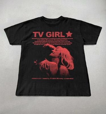 Tv Girl Tshirt, French Exit Album Tee, Cute Indie Band Tee