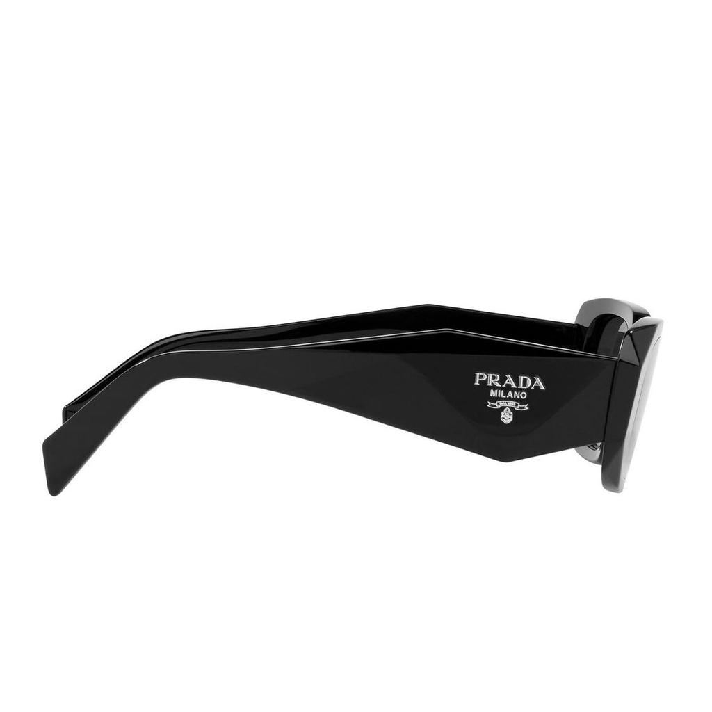 Prada Square Gray Lens Fashion Sunglasses Unisex sunglasses Black PR17WS1AB5S0