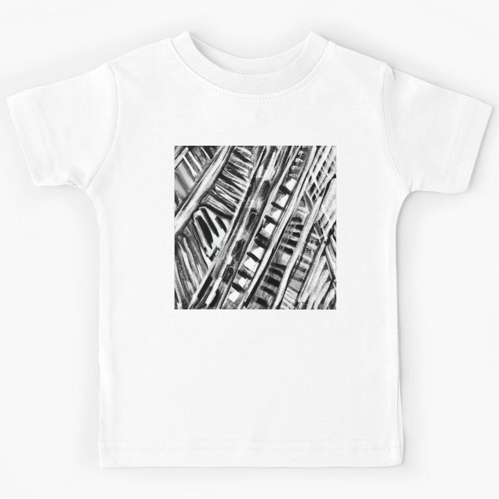 Abstract Piano Keys Kids T-Shirt 130