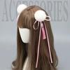 1pair Chinese Tassel Hair Clips Lolita Girl Hair Ribbon Bobbles Barrette Ribbon Hair Clip Plush Ball Hairpin Hanfu Hair Accessories