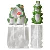 3D Frog Candle Mold Silicone Frog Mould Aromatherapy Plaster Mould For DIY Soap Clay Cement Resin Craft Making Home Decor