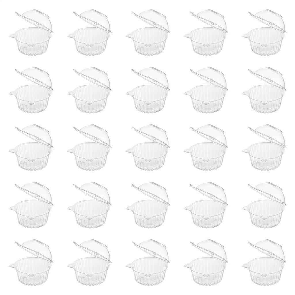 Cupcake Packaging Box Clear Dessert Donut Muffin Cake Container Single Cupcake Container Single Compartment