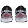 Air Jordan 1 Low SE Hvit Svart Matt Sølv Herre Sneakers Ild-Rød HF3148-106