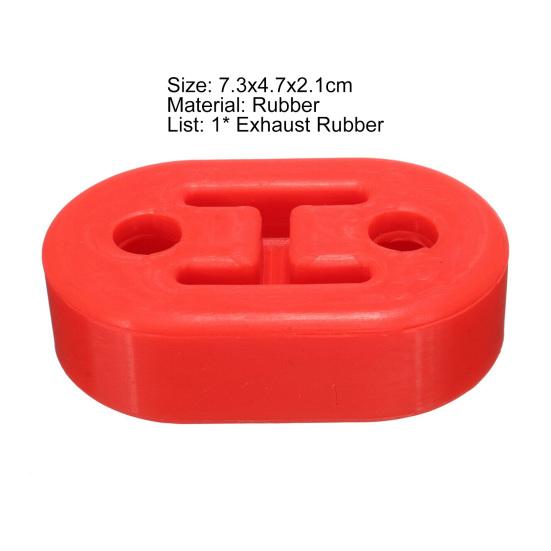 Tail Pipe Mount 2 Holes High Strength Rubber Exhaust Tail Pipe Holder for