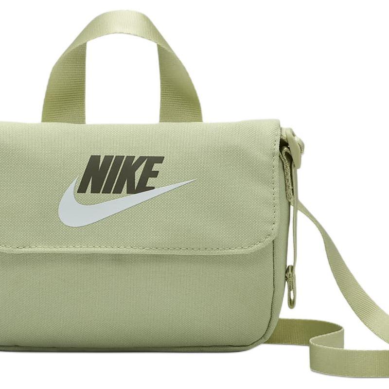 

Nike Fabric Shoulder Bag, Crossbody Bag Unisex Light Olive Green Gray Casual FQ5815-371