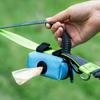 Dog Poop Bag Holder Leak Proof Waste Bag Dispenser Hygienic Pet Poop Pickup Bag Holder with Carabiner Clip for Lead Leash
