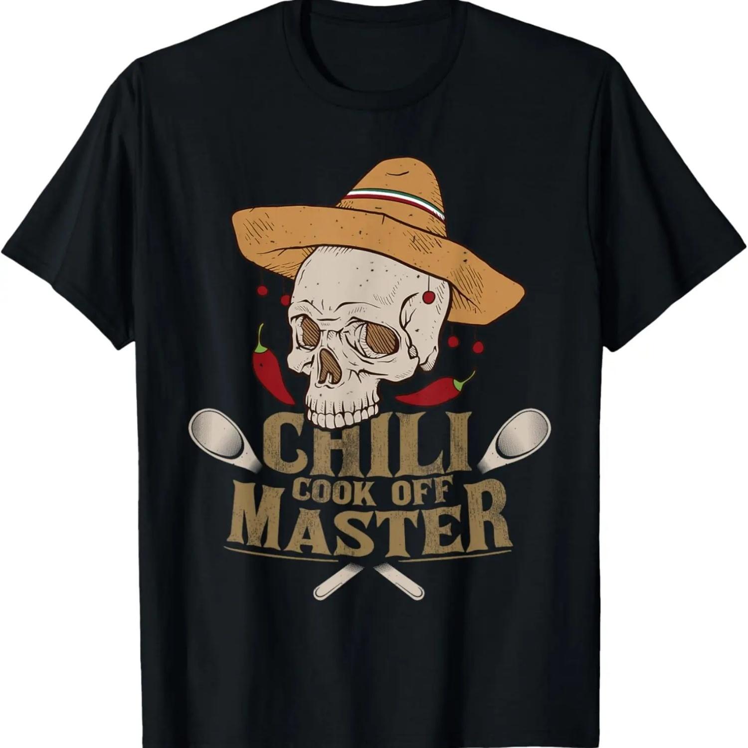 Chilli Cook Off Master Cooking Competition Team Chef Award T-Shirt S чёрный