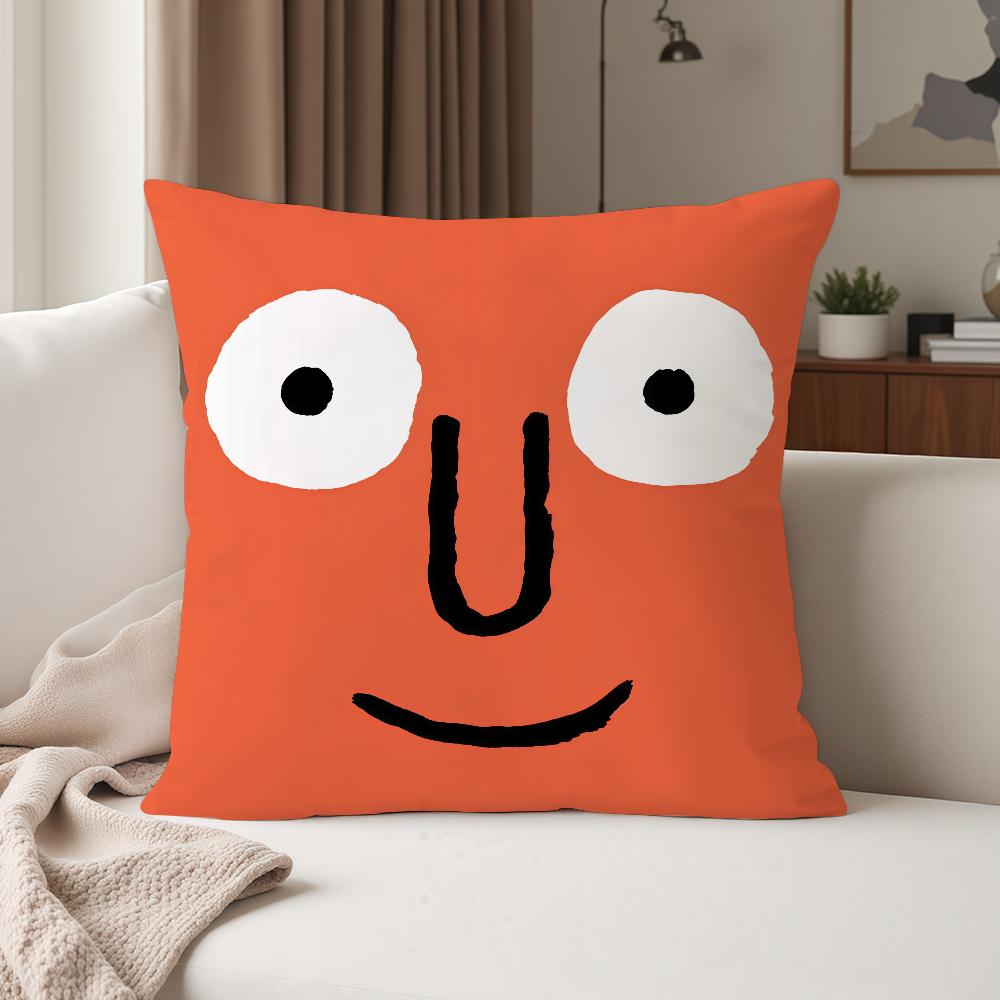 Ästhetische Kunst J-Jean J-Jullien Kissenbezug Geeignet für Schlafzimmer Wohnzimmer Autos Heimdekoration