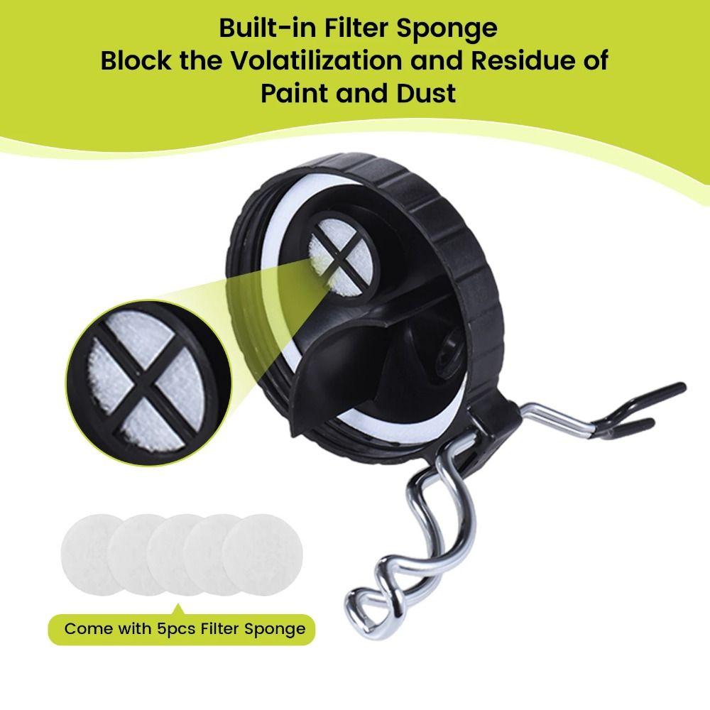 With Airbrush Hanger Spray Pen Cleaning Pot Metal Handle Waste Liquid Collector  Model Building