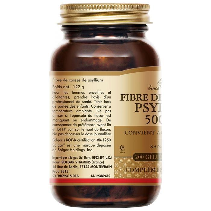 Solgar Psyllium 200 gélules végétales
