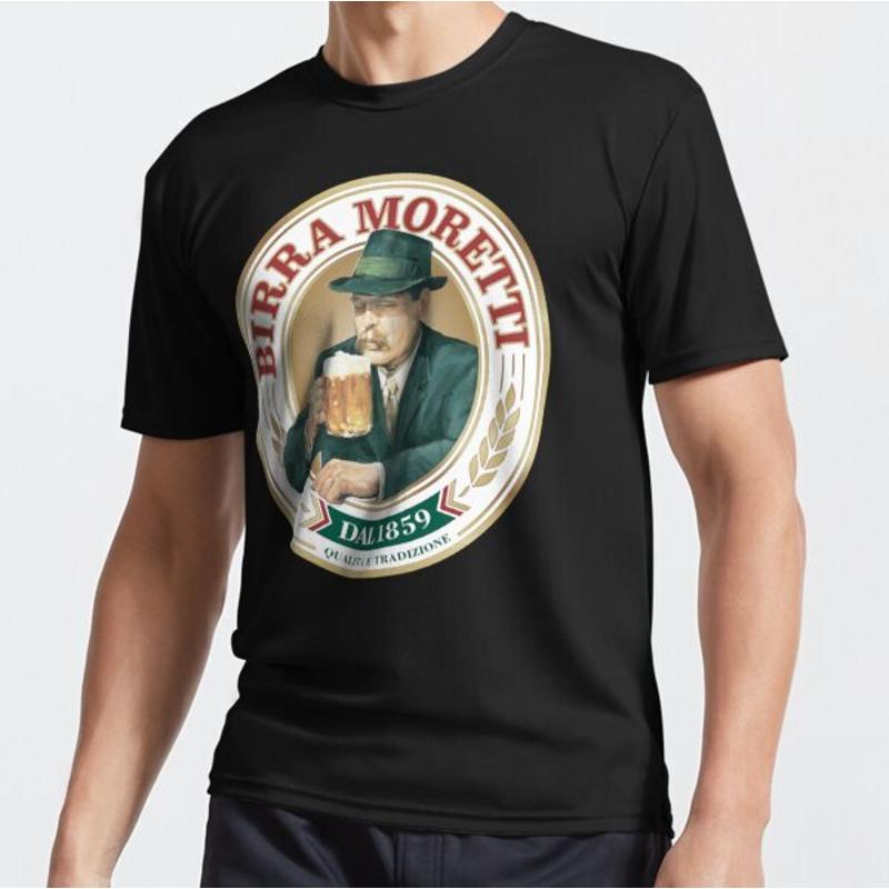 New Shirt Classy Birra Moretti Logo Essential T Funny Usa Size S 5Xl