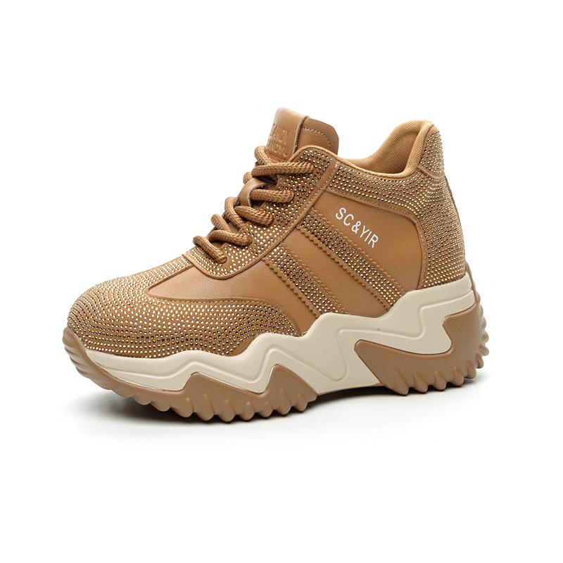 Popular dad shoes women 2025 winter new versatile Internet celebrity platform small casual classic sports Forrest Gump shoes