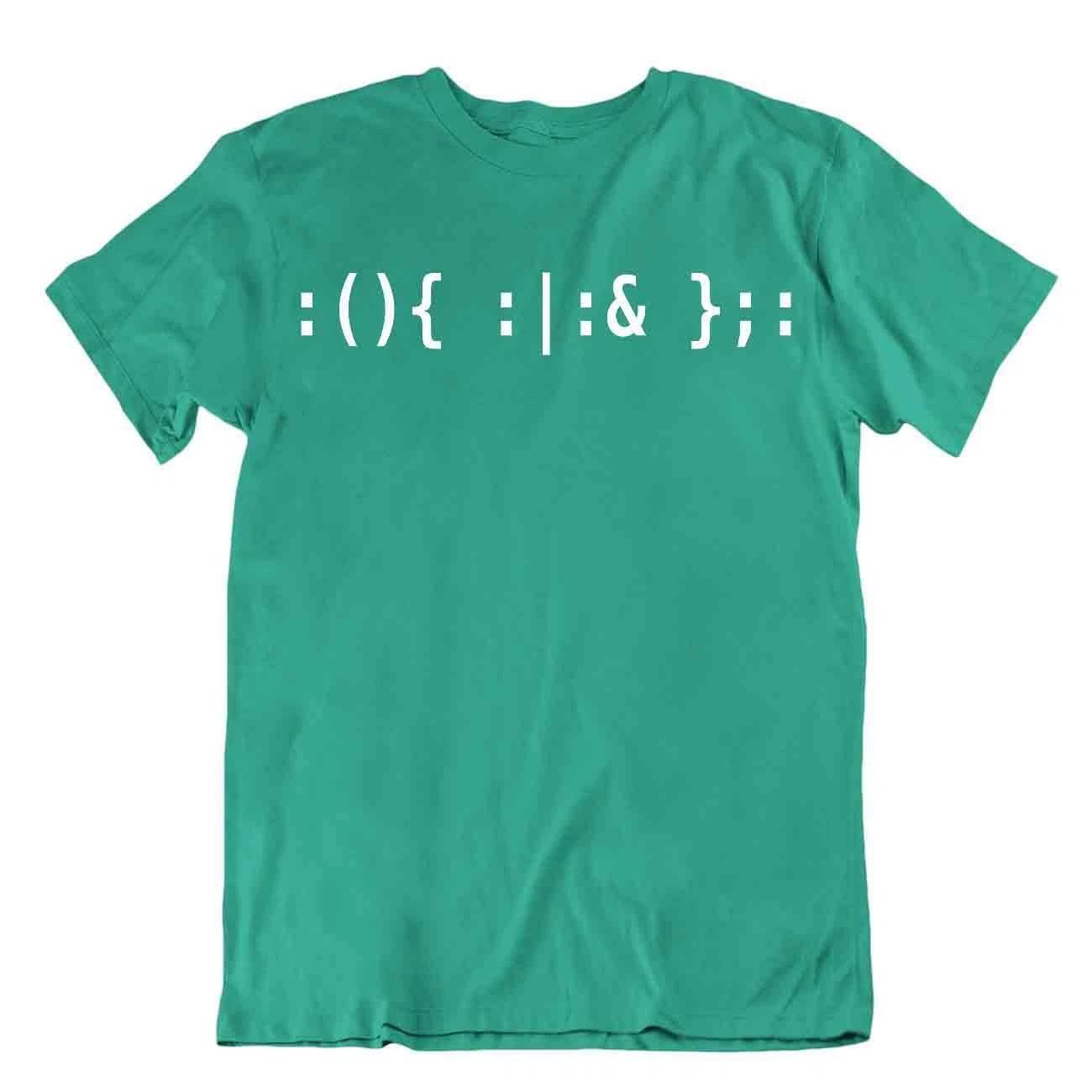 Programmer Sign T-Shirt Computer Code Shirt Funny Shirts Tee 3XL