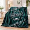 Φανελένια Κουβέρτα με Εκτύπωση Philadelphia Eagles Ζεστή Άνεση Ρίχταρι Κρεβατιού Για Εσωτερική Διακόσμηση Σπιτιού