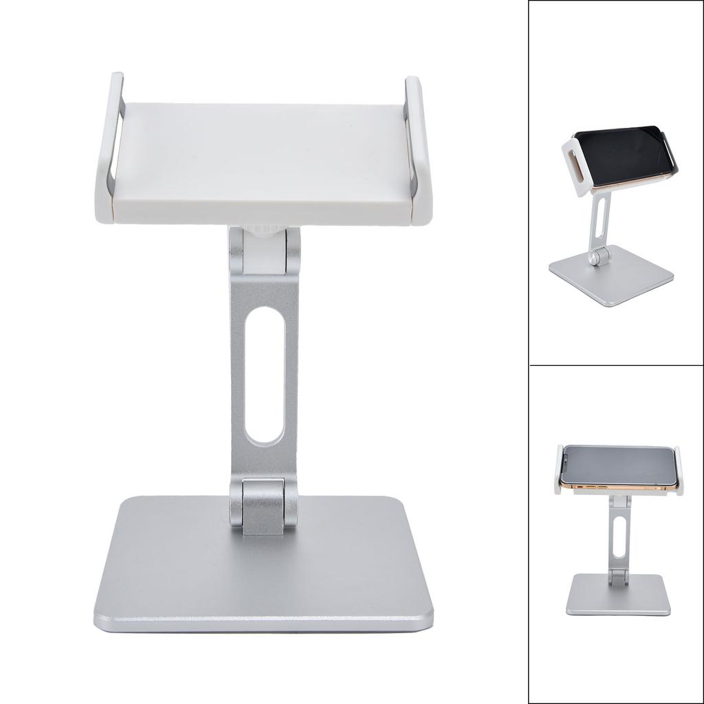 Aluminum Alloy Tablet Stand   Foldable Cell Phone Holder for   Tablet Bedside   Supplies Silver