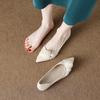 Fashion 2025 Designer Women Slingbacks Flats Shoes Fashion Party Ladies Sexy Sandals Wedding Dress Casual Internal Increased Shoe Formal