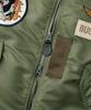 Outstanding [Looney Tunes] L-2B Jacket_Olive Green