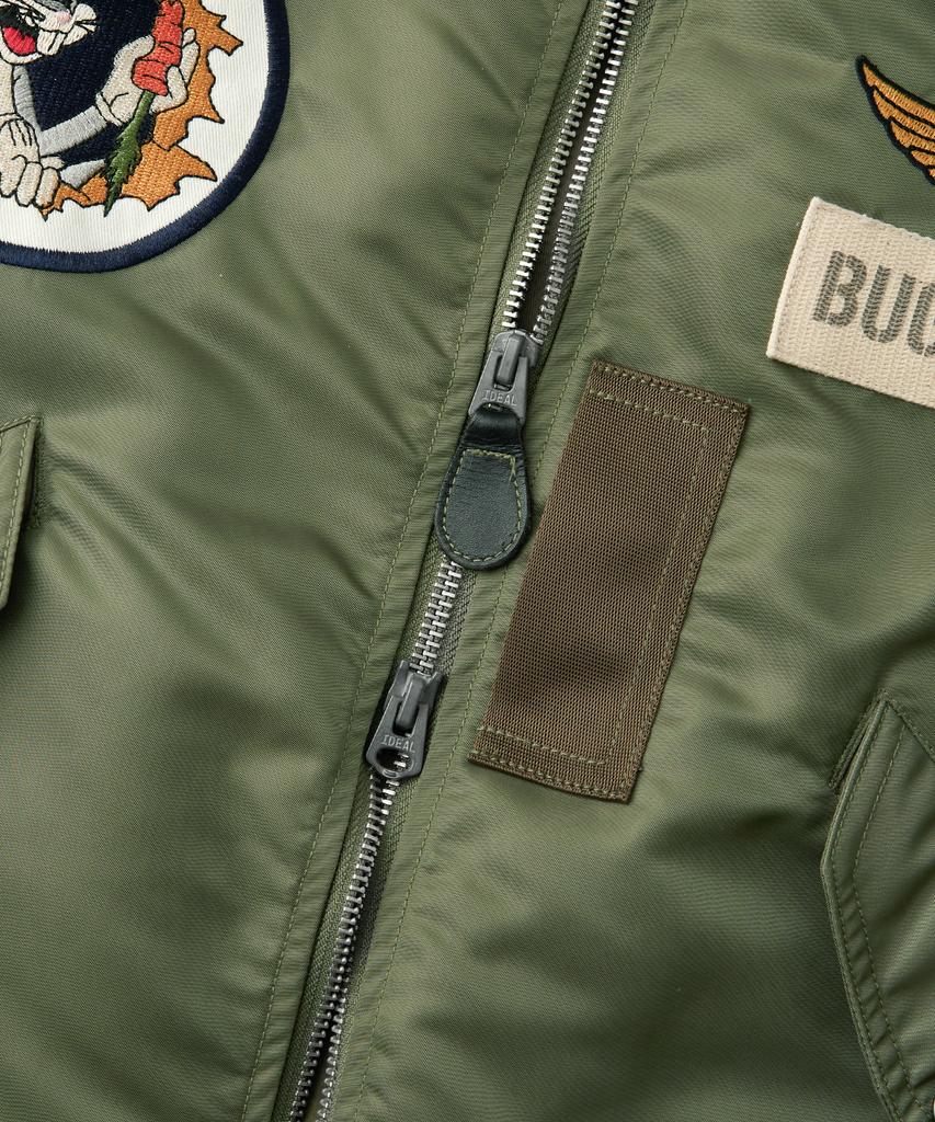 Outstanding [Looney Tunes] L-2B Jacket_Olive Green