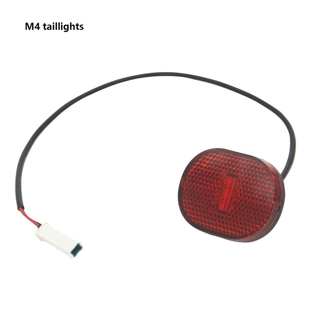 Universal Tail Warning Light Plastic Electric Scooter Rear Mudguard Light for ZT3 G2 G30