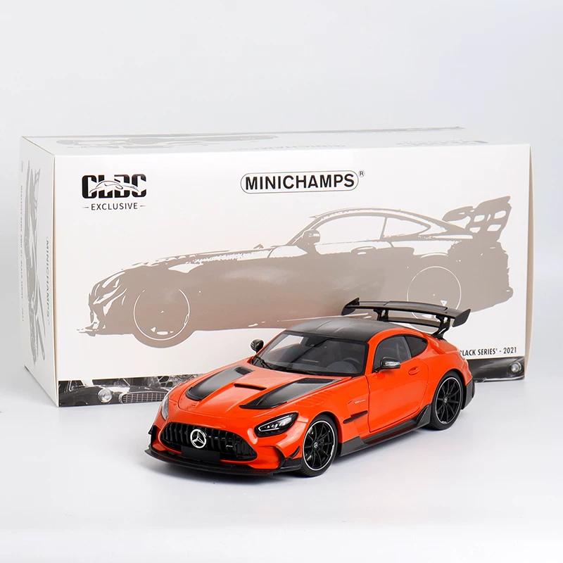 Minichamps 1:18 Scale Benz AMG GT Model Car Alloy Full Open Diecast Car Model Room Ornament For Car Collectors Hobby Enthusiasts