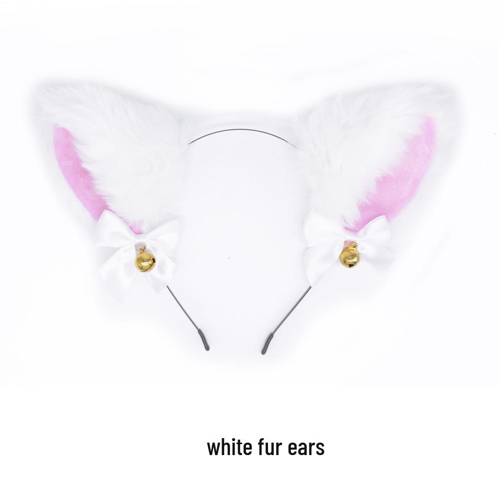 SM Cosplay Kit: Cat Ear Headband, Collar, Ball Gag, Eye Mask, Tail Plug