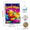 DIY Diamond Painting Winnie The Pooh Sleeping Cross Stitch Kit Mosaic Art Diamond Painting Full Circle Diamond Home Decoration