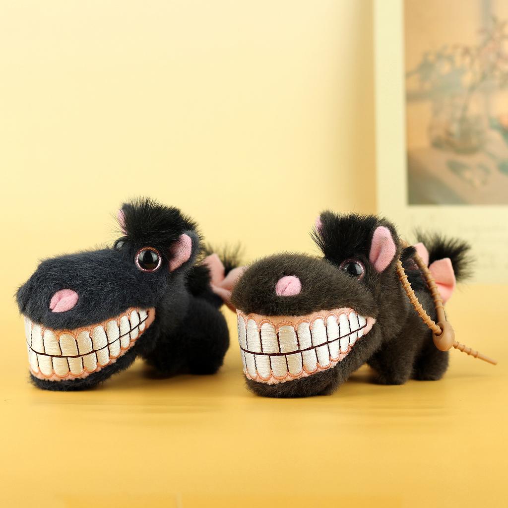 Plush Donkey Keychain Cute Plush Keychain Animal Bag Pendant Novelty Funny Keychain For Teens Birthdays Holidays
