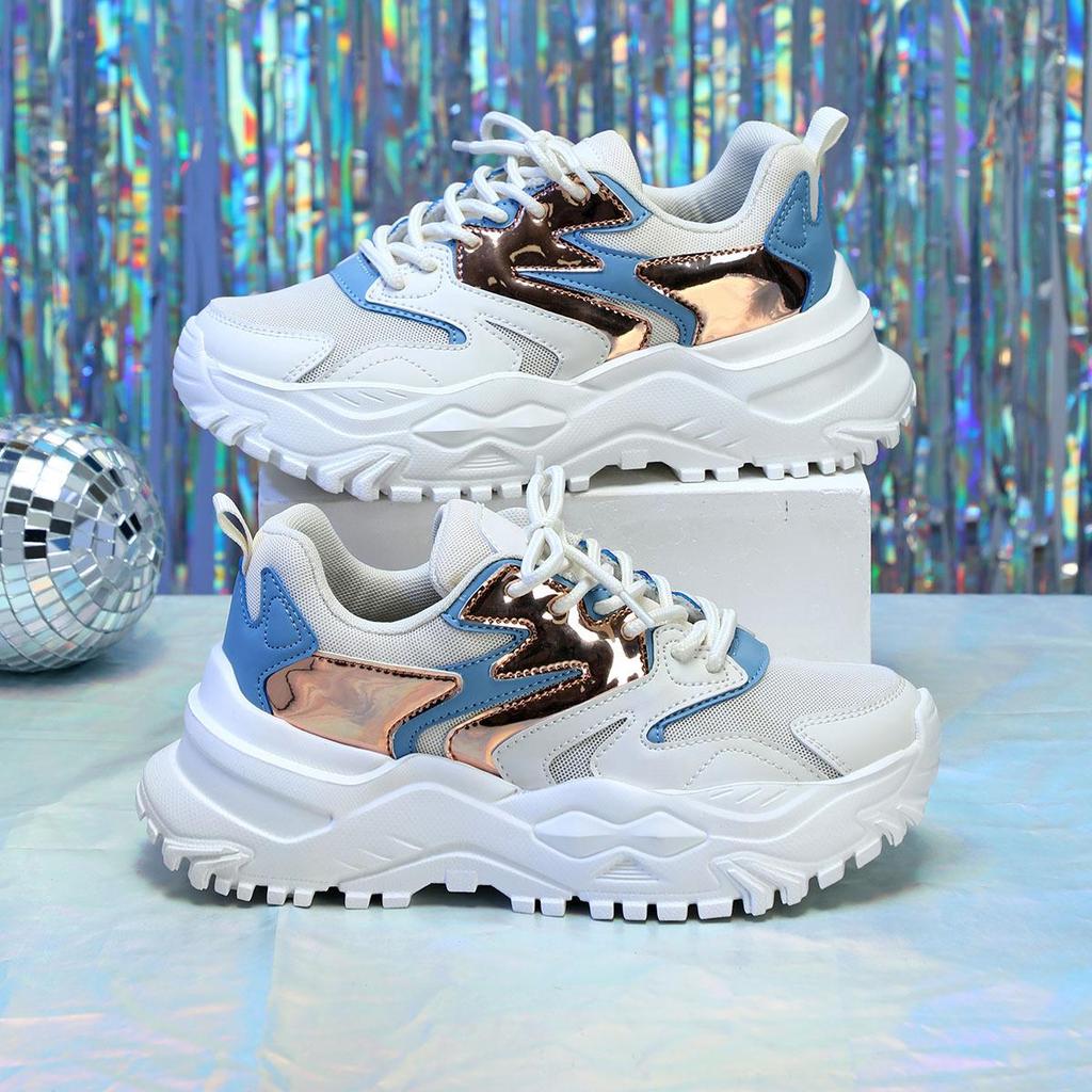 Thick-soled Heightening Dad Shoes Jinjiang Cold Sticky Shoes Casual Sports Shoes Trendy Shoes