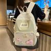College Style Casual Schoolbag, Women's Backpack 2025 New Large-capacity Contrasting Color Student Backpack, One Piece Will Be Sent On Behalf of You.