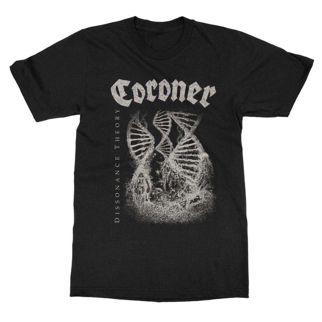 Coroner Skull 2022 Tour Leisure Tshirt Luxury Brand for Men and Women