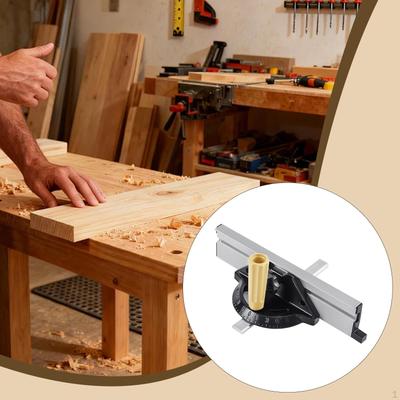 Table Saw Precision Miter Gauge System, Adjustable, Portable Universal Sturdy, Lightweight Angle