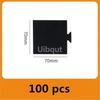 100pcs/set White Black Silver Mousse Mat Bottom Cake Base Boards Paper Board Shape Dessert Tray Christmas Cake Decoration Tools