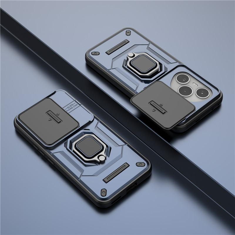 

For Honor 400 Pro 5G Cover For Honor 90 200 400 Pro Case Lens Protection Shockproof Push window Magnetic Holder Bumper