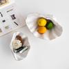 European Phnom Penh Shell Plate Ceramic Decorative Ornament Family Company Fruit Candy Fruit Plate Light Luxury Decorative Plate